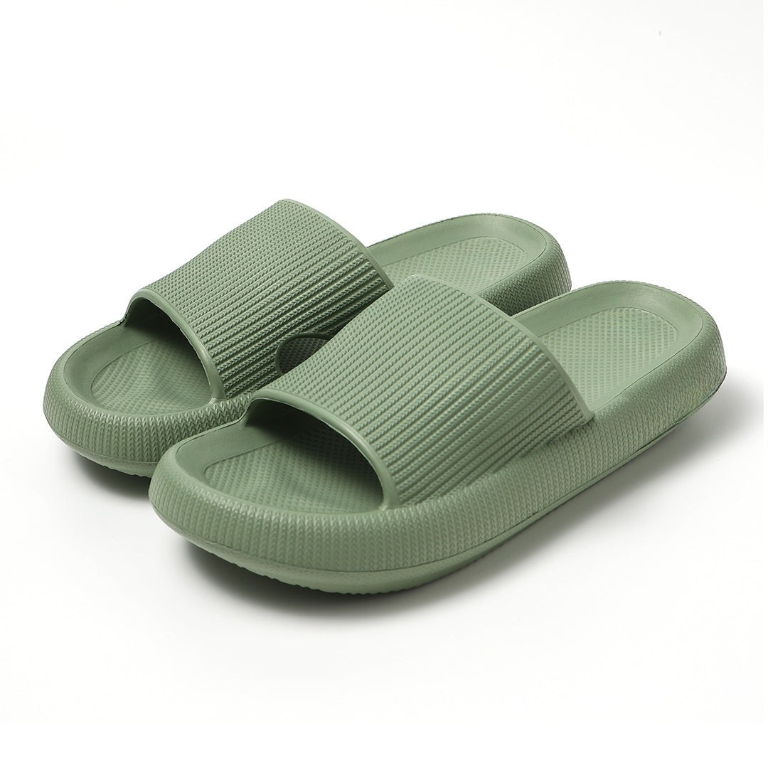 LyckaSteps™ - Den fjädrande badtoffeln som minskar trycket på lederna och känns som att gå på moln