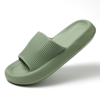 LyckaSteps™ - Den fjädrande badtoffeln som minskar trycket på lederna och känns som att gå på moln