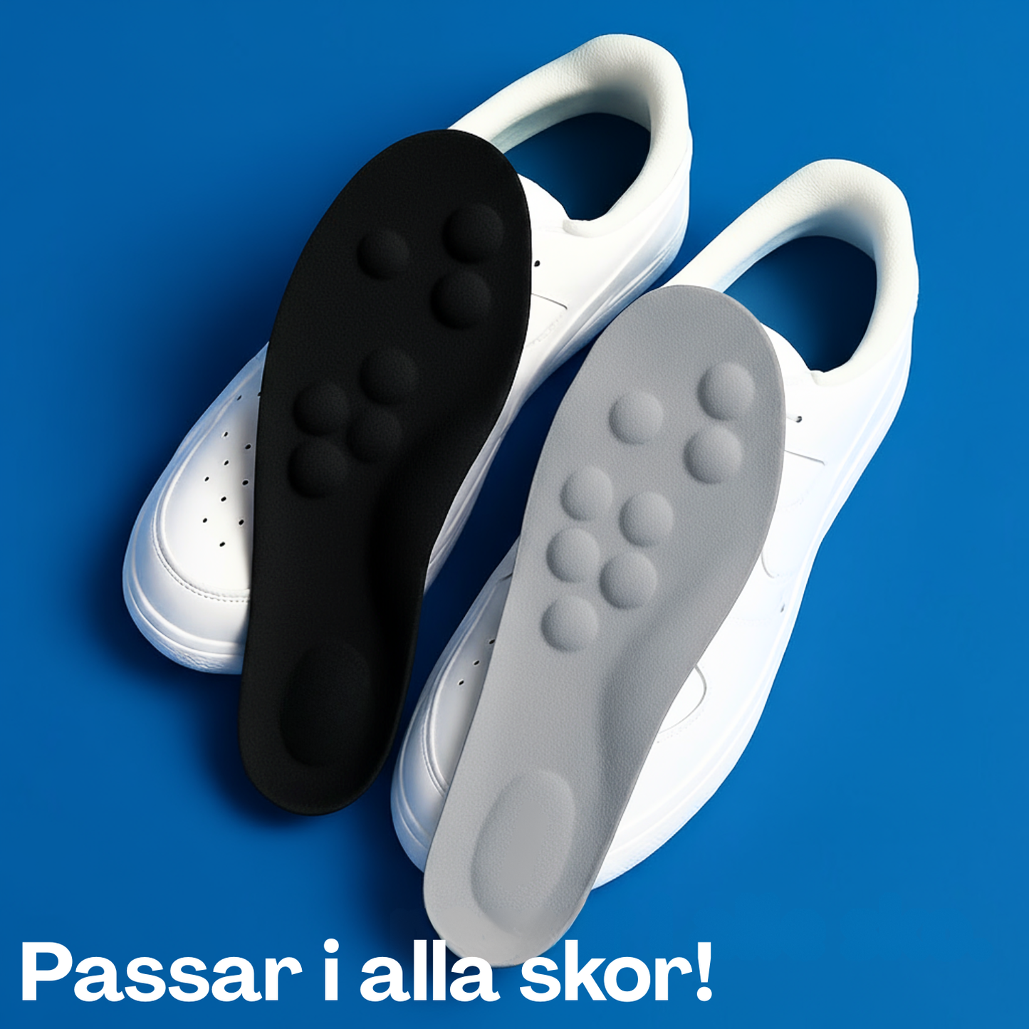 Svenska Hälsosulan™- Eliminerar fotvärk och ger omedelbar avlastning för häl och rygg