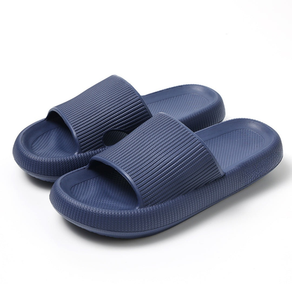 LyckaSteps™ - Den fjädrande badtoffeln som minskar trycket på lederna och känns som att gå på moln