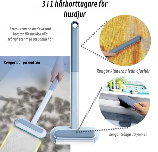 Luddbort – Säg farväl till lösa hår!