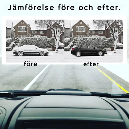 NordVarme – Håller rutorna klara och isfria – hela vintern.