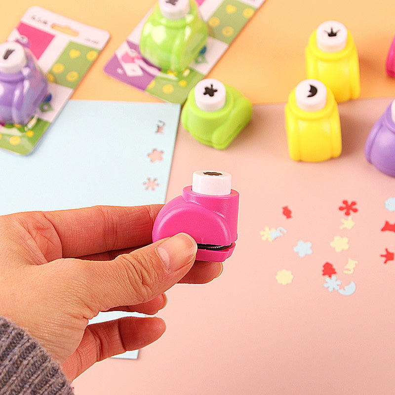 🎨 PysselStansset för barn – skapa roliga figurer (stjärnor, hjärtan, djur) för kreativt skapande 🧒✨