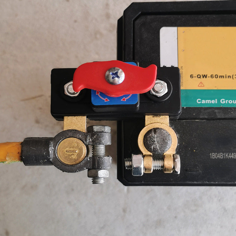 StrömBrytare™ – Batterifrånskiljare för bil, husbil, båt och arbetsfordon