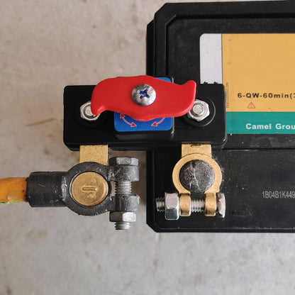 StrömBrytare™ – Batterifrånskiljare för bil, husbil, båt och arbetsfordon