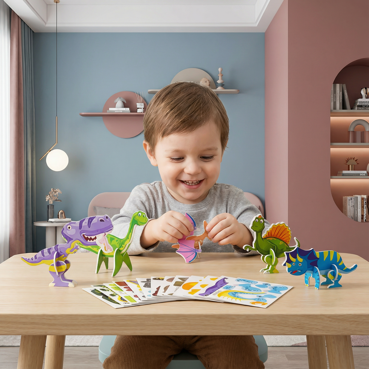 PusselKul™ – Kreativt 3D-pussel för barn
